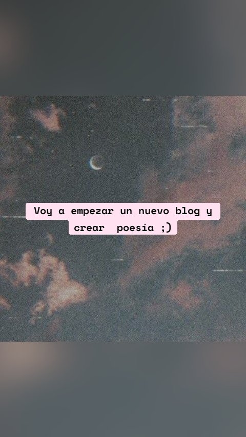 Voy a empezar un nuevo blog y crear poesía ;)